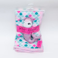 Wholesale Super Soft 100% Polyester Minky DOT Baby Blanket for Newborn